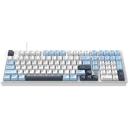 Клавіатура Ajazz AK980 MAX Magnetic Switch USB UA White/Blue (AK980-MAX-M-BWDB) - мініатюра 2