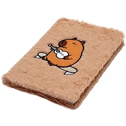 Блокнот А5 ZiBi Capybara 5 Kids Line плюшевий клітинка 80 аркушів (ZB.700019) - мініатюра 7