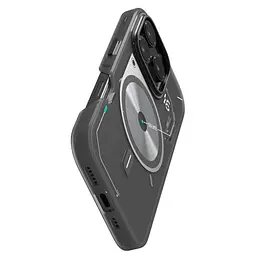 Прозорий чохол Aulumu A16 Frosted Case Translucent Gray, що світиться в темряві, для iPhone 16 Pro - мініатюра 5