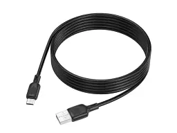 Кабель Borofone BX113 Lenny USB Type-A to Micro USB 2м Black (6941991115493) - мініатюра 2
