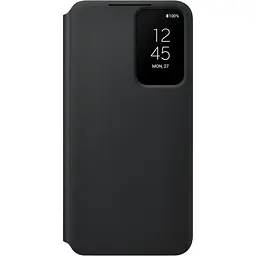 Оригінальний чохол-книжка Samsung S-View Flip Cover для Samsung Galaxy S22 5G (6.1") Чорний EF-ZS901CBEGRU