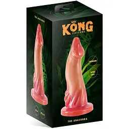 Фентезійний фалоімітатор Kong silicone The Anaconda - мініатюра 2