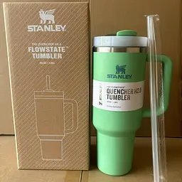 Термокухоль Stanley Quencher H2.0 Tumbler з неіржавкої сталі 1,18 л Jade Green KT6007813