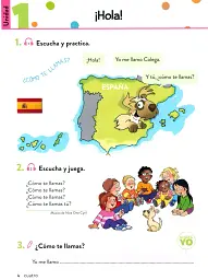 Colega vuelve 1. Pack alumno (Libro + Ejercicios + Láminas) - мініатюра 4