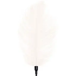 Лоскітка зі страусиним пером Art of Sex - FeaTher Tickler, колір Білий - мініатюра 3