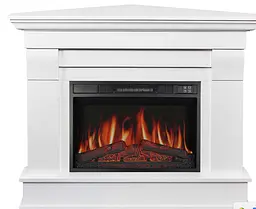 Електрокамін кутовий ArtiFlame Albion Corner AF23S білий