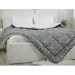 Ковдра Руно 200х220 см силіконова сіра (322.52_Crystal Grey demi) - мініатюра 7