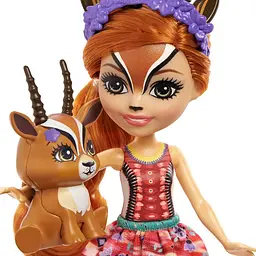 Лялька Enchantimals Sunny Savanna Gabriela Gazelle&Racer (FNH22) - мініатюра 2