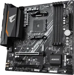 Материнська плата Gigabyte B550M AORUS ELITE 1.3 Socket AM4 (B550M AORUS ELITE 1.3) - мініатюра 2