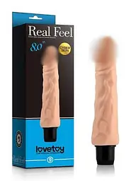 Реалістичний вібратор Reel Feel Cyberskin Vibrator Flesh 8 Love Toy 66-LV1000 87820