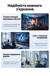 Мережевий патч-корд Ethernet Vention 8 м LAN-кабель Cat6A UTP до 10 Гбіт/с штекери RJ45 8P8C з обох кінців хрестоподібний розділювач пар для зменшення перехресних перешкод текстурована гнучка PVC-оболонка гнучкі язички фіксації для зручного від’єднання чорний із напівпрозорими синіми корпусами конекторів (ISCBK) - мініатюра 13