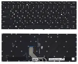 Клавіатура для ноутбука Lenovo (920-13IKB) Black з підсвічуванням (Light), (No Frame)