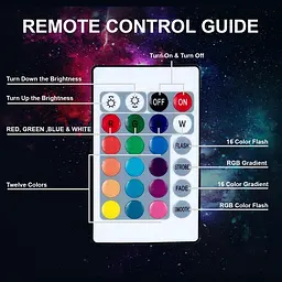 Світильник проекційний RGB з пультом на штативі USB проектор атмосферна лампа UKC Sunset Lamp - мініатюра 6