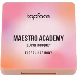 Набір рум'ян 4-колірний TopFace Maestro Academy Blush Bouquet PT355 тон 001 Floral Harmony 8 г - мініатюра 2