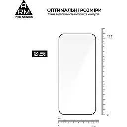 Захисне скло ArmorStandart Glass Pro для Motorola G77 5G (ARM91001) [169047] - мініатюра 5