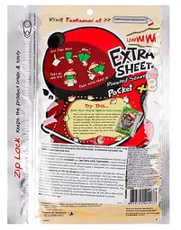 Чіпси Норі Tao Kae Noi Extra Sheet Pocket x8 Garlic Flavor 12.8г - мініатюра 3