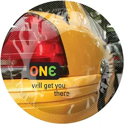 Презерватив One Color Sensations - One will get you There (Yellow) 1 шт. - мініатюра 2