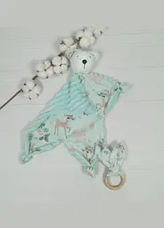 Іграшка-комфортер і еко-гризунок a.l.babybox М'ятні козулі М'ятні