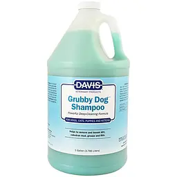 Шампунь Davis Grubby Dog Shampoo девіс граббі дог глибокого очищення для собак та котів 3.8 л