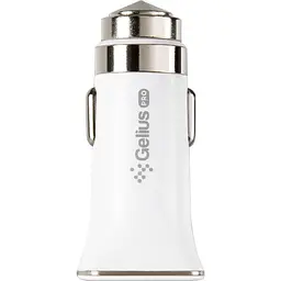 Автомобільний зарядний пристрій Gelius Apollo Pro GP-CC01 White з кабелем XiaomicroUSB - мініатюра 4
