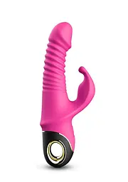 Вібратор-кролик Boys Of Toys з пульсацією B-Series Thrusting Vibrator Zing