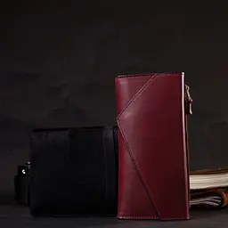 Шкіряний жіночий гаманець GRANDE PELLE 21х10,5х2 см acs0027018 - мініатюра 9