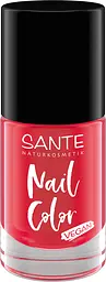 VEGAN-Лак для нігтів Nail Color 01 Blooming Coral SANTE 8 мл