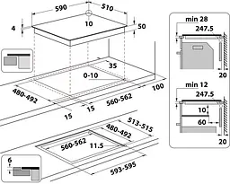 Варильна поверхня Whirlpool WSQ4860NE (індукція) - мініатюра 6