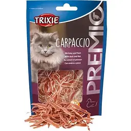 Ласощі для котів Trixie Premio Carpaccio з качкою та рибою 20 г - мініатюра 3