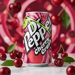 Газований напій Dr Pepper Cherry Crush Zero Sugar 330 мл - мініатюра 3