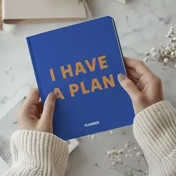 Планер «I HAVE A PLAN» синій - мініатюра 3