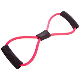 Еспандер EasyFit вісімка трубчастий рожевий