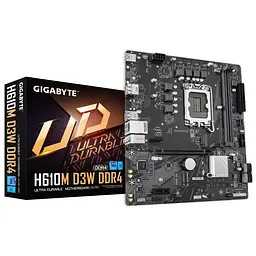 Материнська плата H610M D3W DDR4 s1700 H610 2xDDR4 HDMI DP mATX Gigabyte teh0019008 - мініатюра 5