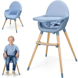Стільчик для годування 2в1 Kinderkraft Fini 2 Nordic Breeze (KHFINI02NOR0000) - мініатюра 6