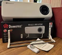 Настінний кондиціонер-обігрівач Domotec MS-5963 White 2000Вт з пультом та сушаркою - мініатюра 8