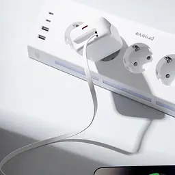 Зарядний пристрій Proove Fixtape GaN (Type-C) 65W white (WCFP65010202) - мініатюра 2