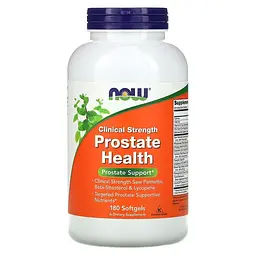 Натуральная добавка NOW Prostate Health, 180 капсул