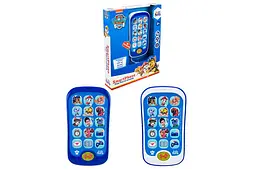 Телефон музыкальный развивающий Kids Hits KKH03/006L "Paw Patrol", батарейка в комплекте, короб. 23 x 3,5 x 18.5 см