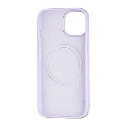 Чохол Silicone Case Full Cover with MagSafe iPhone 15 Lilac - мініатюра 2