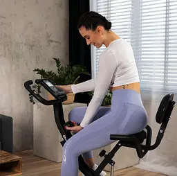 Велотренажер Hop-Sport HS-3030X Apeks X-Bike сірий - мініатюра 6