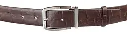 Ремінь чоловічий CROCODILE LEATHER 3,7х115 см acs0029608 - мініатюра 3
