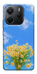 Чохол Demsky Sky flowers для Xiaomi Redmi Note 14 4G (Int. version)
