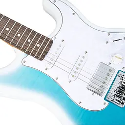 Електрогітара Mooer MSC41 Pro Dreamy Blue (160806) - мініатюра 4