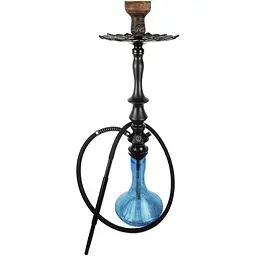 Кальян KARMA HOOKAH 3.2 Black (Craft Crash Blue) - мініатюра 2
