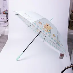Дитяча парасоля-тростина напівавтомат складна 94 см, м'ятний Yiwu HP-23-11M - мініатюра 10