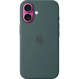 Чохол Silicone Case with MagSafe для Apple iPhone 16 Lake Green AAA [154515] - мініатюра 3