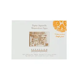 Склейка для акварелі Sennelier, 20 аркушів, крупне зерно, 300 г/м, 21x14,8 см