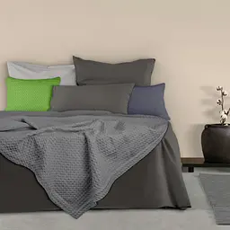 Плед покривало Cosas Smoky Waffle Weave 240х260 см (Blanket_09Smoky_WaffleWeave_240x260) - мініатюра 2
