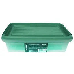 Контейнер для зберігання харчових продуктів Ardesto Fresh 1.8 л прямокутний зелений (AR1305G)
