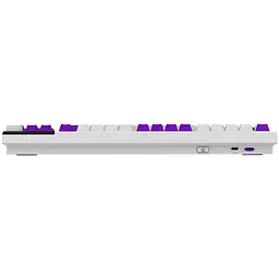 Клавіатура Lorgar KBP70TKLW Pro Wireless TKL EN/UA White (LRG-KBP70TKLW-WH-US) - мініатюра 7